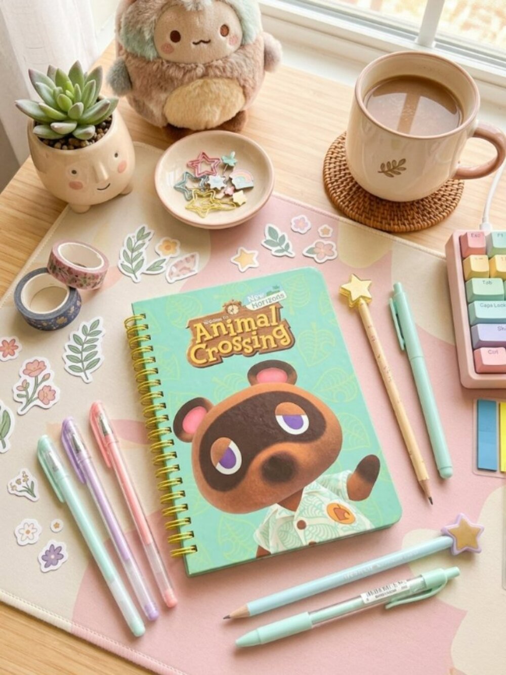 Animal Crossing: New Horizons Spiral Notebook